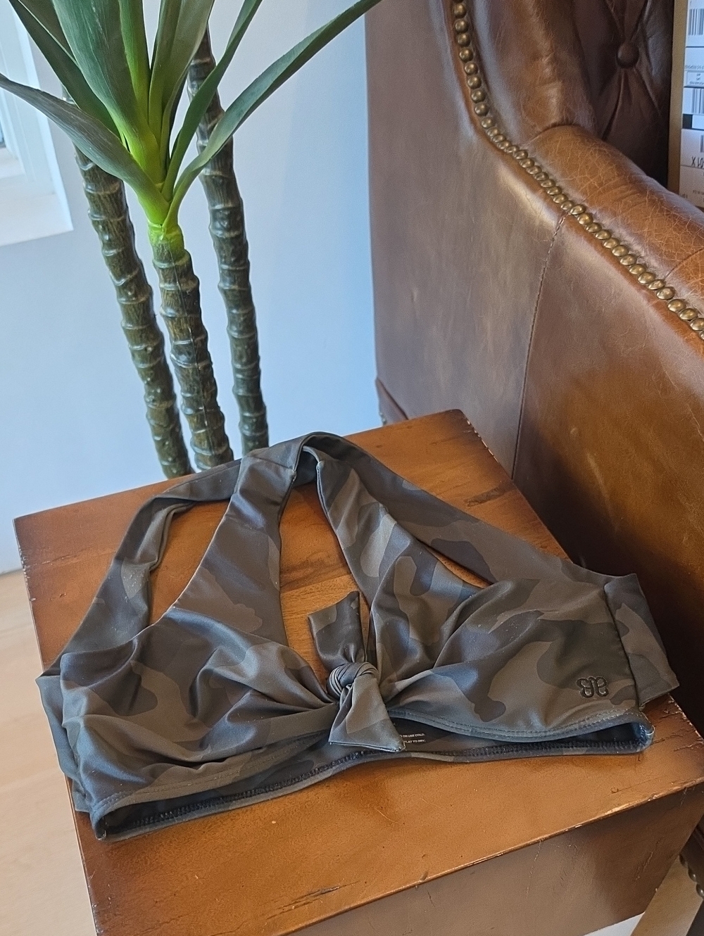 Albion Camo Bikini Top